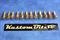 Ford Crossflow 6 cyl Bolt Kit - Exhaust Headers - extractor bolts [Yellow Zinc]
