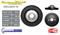 Chrysler Valiant V8 318, 340 small block Powerbond Harmonic Balancer - OEM Replacement