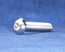 Kustom Bitz - Button Head Socket Screw UNC 3/8 x 2 inch Polished Stainless Steel