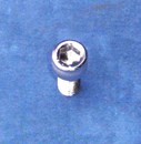 Kustom Bitz - Hex Socket Cap Screw UNC 3/8 x 3/4 inch Polished Stainless Steel