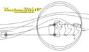 Ladder Bar Diff Bracket Shape 1 ~ LONG - 76mm Diff Tube, 5/8 bolts 150mm apart, 82mm in front, top hole 45mm above axle CL