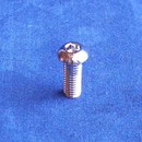 Kustom Bitz - Button Head Socket Screw Metric M6 x 16mm Polished Stainless Steel