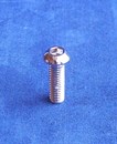Kustom Bitz - Button Head Socket Screw Metric M6 x 20mm Polished Stainless Steel