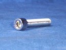 Kustom Bitz - Hex Socket Cap Screw UNC 1/4 x 1 1/4 inch Polished Stainless Steel
