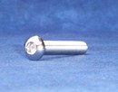 Kustom Bitz - Button Head Socket Screw UNC 1/4 x 1 1/2 inch Polished Stainless Steel