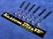 Ford Cleveland V8 Bolt Kit - Valve Cover Alloy & 12mm Spacer [KustomBitz]