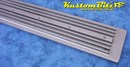 Chrysler Valiant Hemi 6 Pack finned alloy sideplate - RAW Alloy 7 Fin