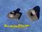 Speed Nuts 5/16 UNC thread - J Nut fastener for body Panels Black mild steel - Holden Style