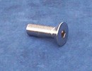Countersunk Screws Polished Stainless Steel - 5/16 UNF [fine thread] x 1 inch long with Hex Slot Head