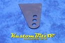 Mild Steel Chassis Bracket Right Angle Triangle TALL with 3 x 5/8 hole. 156mm high x 95mm wide