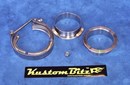 Performance Weaponry V band clamp set - to suit 3 1/2