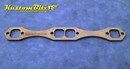 Header Plate Extractor Head Side Flange 10mm - Chevy small block early heads Mild Steel - 1 1/2 inch pipes